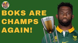 Springboks vs Argentina Match Review [upl. by Ryun]