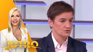 Ana Brnabić o rebalansu budžeta povećanjima plata i penzija i fertilitetu  JUTRO [upl. by Rossy802]