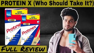 protein x review hindi  protinex powder benefits [upl. by Alleinad906]