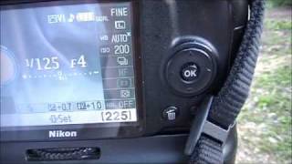 Nikon D3000 Manual Mode Explained [upl. by Albric]