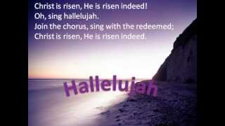 Christ is Risen  Keith and Kristyn Getty  with lyrics [upl. by Xxam]