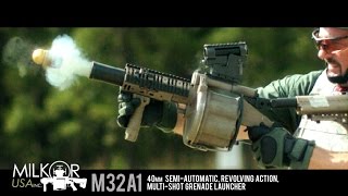 Six Times the Boom The Milkor M32A1 Grenade Launcher [upl. by Ainatnas]