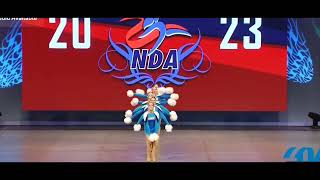 Johnson High School Dance Team NDA Nationals pom National Champion Runner Up 2023 [upl. by Enegue]