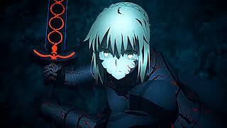 Saber Alter vs Rider in 4k I anime twixtor  moirx [upl. by Doty]