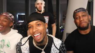 Tory Lanez  SKAT feat DaBaby Official Music Video REACTION w Tory Lanez amp Adin Ross [upl. by Rehprotsirhc888]