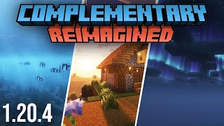 How to Download and Install Complementary Shaders for Minecraft 1204 [upl. by Amliv]