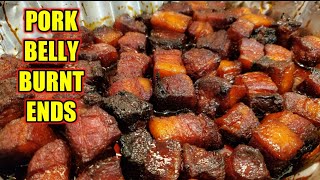 Pork Belly Burnt Ends on the Pit Boss 700FB for the First Time [upl. by Virgilia]