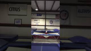 Level 4 trampoline routine 20172018 [upl. by Octavius]