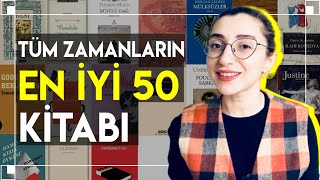 ÖMÜRLÜK KİTAP LİSTESİ En İyi 50 EdebiFelsefi Kitap [upl. by Llerdnod]