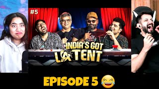 INDIAS GOT LATENT  EP 05 ft ‪KunalKamra‬ ‪Atul Khatri Comedian‬  Reaction  The Tenth Staar [upl. by Edaj]