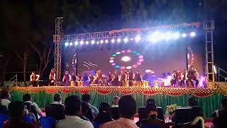 shanmuga sundara nadar school annual day mass dance performance 202324 [upl. by Ahsytal]