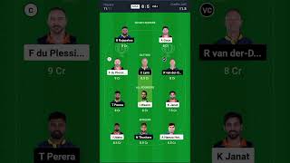 MSA VS CBJ ABU DHABI T10 LEAGUE DREAM11 dream11 dream11prediction dream11team cricket shorts [upl. by Akoek]