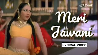 Meri Jawani Official Lyric Video  Sunidhi Chauhan  Sanjay Dutt Jackie Shroff  Pitaah [upl. by Wilinski]