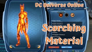 DCUO Scorching Material DC Universe Online [upl. by Maribeth]