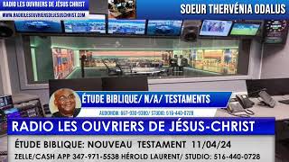 RADIO LES OUVRIERS DE JESUS CHRIST LIVE [upl. by Annaihr]