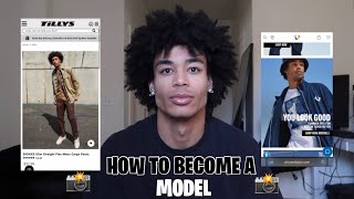 HOW I BECAME A MODEL tips on getting into modeling for beginners [upl. by Dnomzed87]