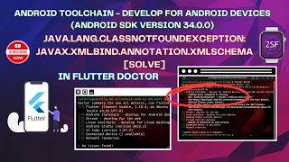 Android toolchain  develop for Android devices Android SDK version 3400  flutter doctor [upl. by Ariaz660]