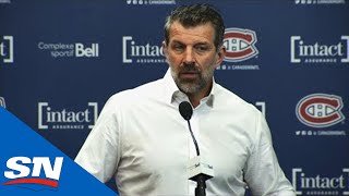 Marc Bergevin Talks About Montreal Canadiens’ Offer Sheet To Sebastian Aho [upl. by Ecniv]