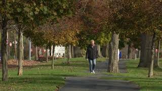 WEATHER People walking at Walbridge Park [upl. by Brew]