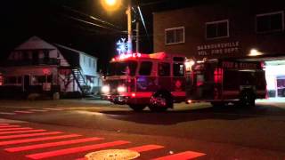 Barboursville Volunteer Fire Department  Engine 206 [upl. by Dierdre]