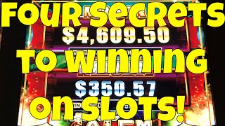 Four Secrets To Winning on Slot Machines • The Jackpot Gents [upl. by Hayton386]