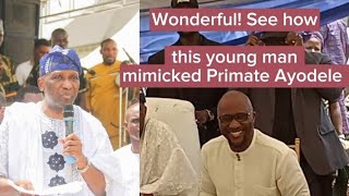 WonderfulSee How This Young Man mimicked Primate Ayodele [upl. by Dyson318]