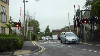 Goring by sea level crossing West Sussex [upl. by Eldoria]