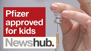 Medsafe gives approval for Pfizer vaccine to be rolled out for children aged five to 11  Newshub [upl. by Tichon]