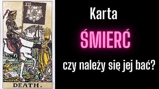 TAROT Karta Śmierć  czy należy się jej bać [upl. by Esilrahc]