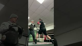 10 rounds of powerwork by BKFC fighter Jonno Chipchase BKFC [upl. by Eerdna523]