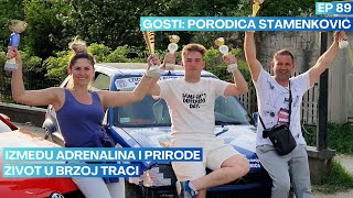 Porodica Stamenković  Između adrenalina i prirode  Život u brzoj traci  Priče u nama  Ep 89 [upl. by Yelsek]