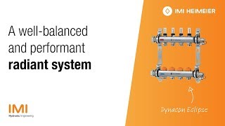 IMI Heimeier  Dynacon Eclipse Radiant Manifold performant and efficient no matter the application [upl. by Shalom]