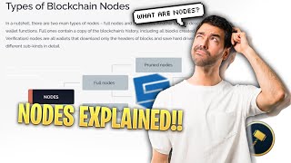 Different Types Of Nodes In Crypto 💠 Crypto Nodes Explained [upl. by Annovahs]