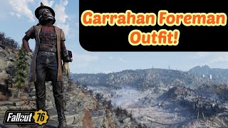 Fallout 76 Garrahan Foreman Outfit [upl. by Conall]