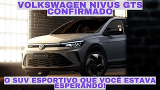 Volkswagen Confirma Novo Nivus GTS para 2025 Veja o Que Sabemos [upl. by Nanine]