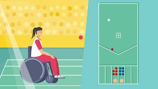 How is Boccia played [upl. by Ahsenak]