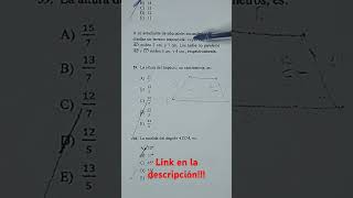 SOLUCIONARIO EXAMEN DE ADMISIÓN ORDINARIO 2024  II UNT mateleccar UNMSM unt Cepunt uni UNC [upl. by Kragh]