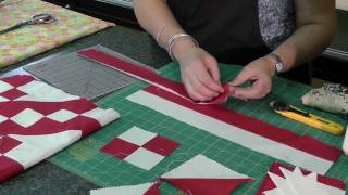 Make a Jacobs Ladder Quilt [upl. by Ahsilaf936]