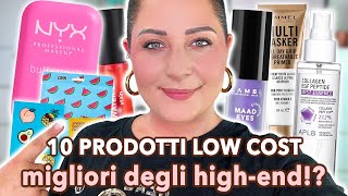 10 PRODOTTI LOW COST addirittura MIGLIORI di molti HIGH END🤩🚀🔝￼ [upl. by Oinolopa]