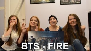 BTS 불타오르네 FIRE MV Reaction [upl. by Allenod]