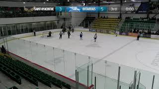 RSEQ D1 Hockey Masculin 🏒 SaintHyacinthe  Outaouais 20231209 [upl. by Boudreaux579]