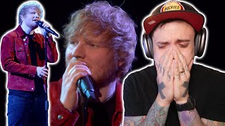 Ed Sheeran  Supermarket Flowers BRITS 2018 REACTION [upl. by Sephira404]