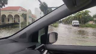 Naples Flooding 5th Street South August 4th 2024 [upl. by Eerac]