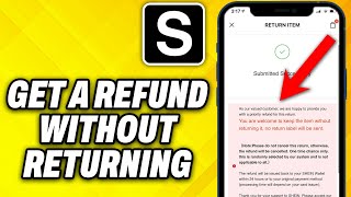 How To Get A Refund On Shein Without Returning 2024 [upl. by Lotsyrk809]