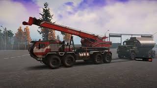 SnowRunner  Oshkosh Hemtt Derry Special 15C 177 8x8 Military Crane Lifting Truck Water Tanker [upl. by Niriam]