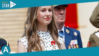 Leonor d’Espagne  pourquoi la jeune princesse doit suivre une formation militaire [upl. by Nnaycart]