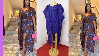 How To Cut And Sew A Kimono Jacket stylish Ankara kimono jacket [upl. by Eelirol504]