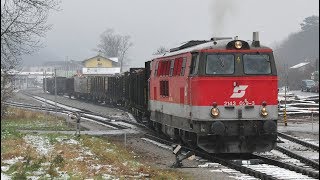 Dieselgewitter im Triestingtal ÖBB 21430293 Verschub und Verladearbeitenten [upl. by Carmelia126]