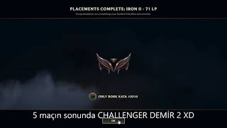 CHALLENGER RANK 1 KATARINA UNRANKED TO CHALLENGER 1 [upl. by Greenebaum]