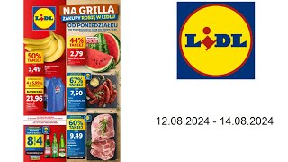 Gazetka Lidl PL  12082024  14082024  Od poniedziałku [upl. by Mars]